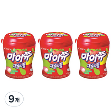 마이쮸 딸기 자일리톨, 110g, 9개