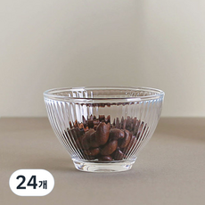 델리글라스 스트라이프 소스볼 75ml, 투명, 24개