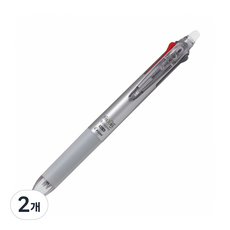 PILOT 百樂 FRIXION 三色纖細魔擦筆 0.38mm, 深銀色, 2個