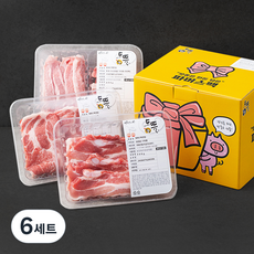 도뜰 파머스팩 모듬구이 세트 (냉장), 1.6kg, 6세트