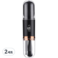 Nillo 4合1多功能刷具套裝, 黑色, 2個