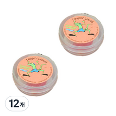 수영 귀마개 레드, 12개, 1쌍