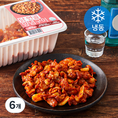 한강식품 닭 연골 양념구이 (냉동), 400g, 6개