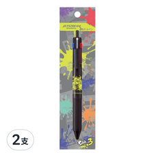 Uni 三菱 JETSTREAM 三色筆, 斯普3魷魚, 2支