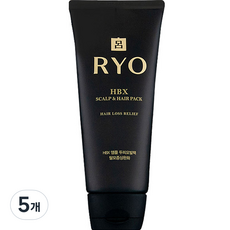려 HBX 앰플 두피모발팩, 200ml, 5개