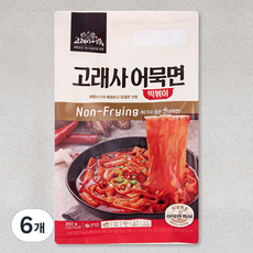 고래사어묵 어묵면 떡볶이, 362g, 6개