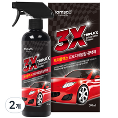 탐사 트리플엑스 광택제, 2개, 500ml