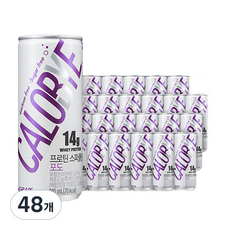 칼로바이 무설탕 프로틴 스파클링 포도맛, 240ml, 48개