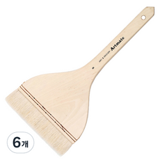 Artmate 扁刷, 8 號(135 x 30 mm), 6個