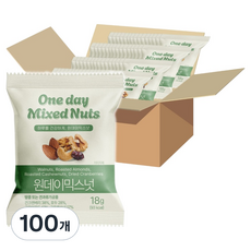 每日綜合堅果, 18g, 100個