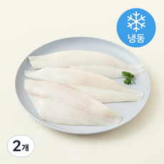 MSC 인증 가자미살 (냉동), 450g, 2개