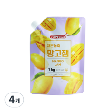 저온농축 망고잼, 1kg, 4개