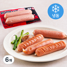 닭형 닭다리살 소시지 스리라차맛 (냉동), 100g, 6개