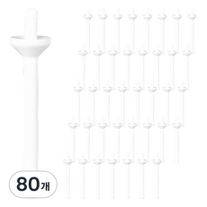 MOEND 除毛材料 鼻毛除毛棒, 80個