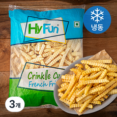 하이펀 크링클컷 감자 13mm (냉동), 2kg, 3개