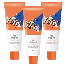 라운드랩 약콩 판테놀 크림, 80ml, 3개