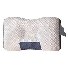 分區護頸SPA枕 Second Generation SPA Sleeping SoyBean Pillow 快速定型 快速回彈支撐, 灰色, 1個, 45 x 75cm±5cm