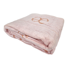 LIFE 來福牌 ELEGANCE 平靜巴黎毛巾被 156*210CM 1900G 100%棉 台灣製, 桔色, 1條