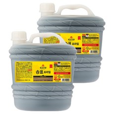 송표 프라임 양조간장, 3.8L, 2개