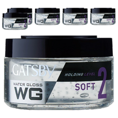 GATSBY 髮膠 灰 SOFT, 150g, 6件