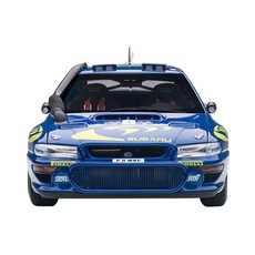 AUTOart 複製品斯巴魯翼豹 WRC 1997 3 賽車模型車 AA897920DE, 藍色
