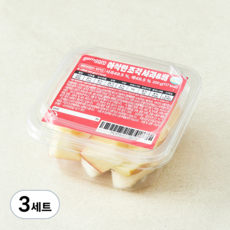 곰곰 아삭한 조각사과와 배, 3세트, 200g