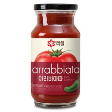CJ BEKSUL 白雪 阿拉比亞塔番茄義大利麵醬, 610g, 1個