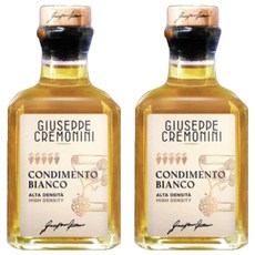 GIUSEPPE CREMONINI 白色巴薩米克調味醬 5顆葡萄, 2個, 250ml
