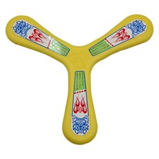 韓國天使迴力飛鏢, 1個, 黃色