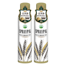 SPRAYPAL 噴寶 氣炸鍋專用噴霧式 玄米油, 120ml, 2瓶