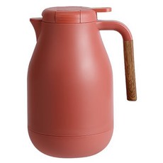 Quasi 朵拉真空玻璃內膽保溫壺, 1.5L, 紅色, 1入