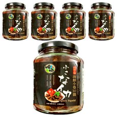 啃唄 海鮮小卷干貝XO醬, 特選等級, 極品調味料, 350g, 5罐