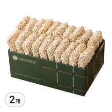 강릉은정한과 통밥과줄, 1kg, 2개