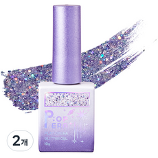 팝페라 젤폴리쉬 글리터, 10g, 2개, YG 28