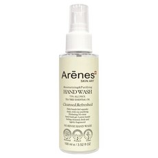 Arenes愛霓思乾洗手保濕潔淨精華 含75%酒精與茶樹精油 溫和保濕 隨時清潔雙手, 100ml, 1瓶