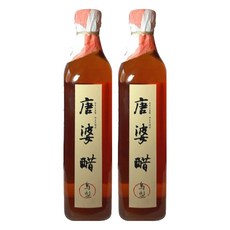唐婆醋 鳥梨醋, 台灣原生鳥梨製成, 二次釀造法, 500ml, 2瓶