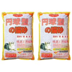 丹球型 球型貓砂 細, 5L, 2袋, 花果香