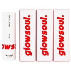 Glowsoul 無油無慮潤色護唇膏 4.3g, 混色, 3個