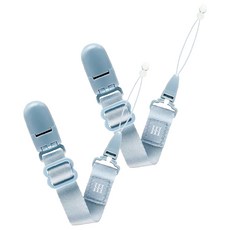 Simba 小獅王辛巴 蘊蜜夜光奶嘴帶, 晨藍, 2條