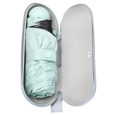 comet UV防曬 輕量 五折 迷你 晴雨傘 + 便攜收納盒 套組