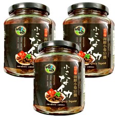 啃唄 海鮮小卷干貝XO醬, 特選等級, 極品調味料, 350g, 3罐