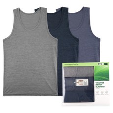 TRY 男士人造絲背心3件組 TNMRM04