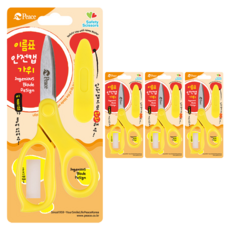 Peace Tools 和平名稱標籤安全帽剪刀, 隨機出貨, 4個