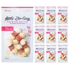 마코펫 리틀달링 강아지껌 5P, 오리우유껌, 60g, 10개