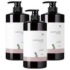 Homekeeping 仙人掌 & 竹子護髮素, 1000ml, 3個