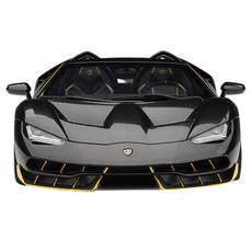 AUTOart 複製品蘭博基尼 Centenario Roadster 模型車 AA791198CB, 黑色的