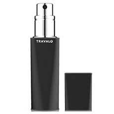 트라발로 오브스큐라 펌핑식 충전 휴대용 향수공병 5ml, 블랙, 1개