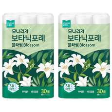 mona LISa. Botanic Forest Blossom 3層衛生紙, 30捲, 2個