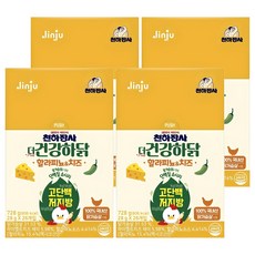 건강하닭 할라피뇨 앤 치즈 소시지, 728g, 4개