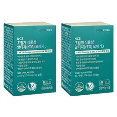 NUTRICORE 超臨界植物性rTG Omega-3保健膠囊, 30顆, 2盒